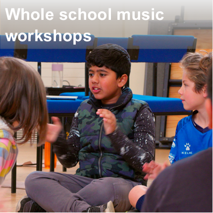 Whole school music workshops